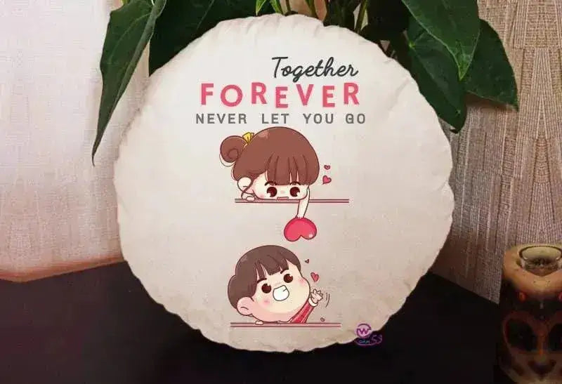 Round Cushion - Valentine's Day-2 - WE PRINT