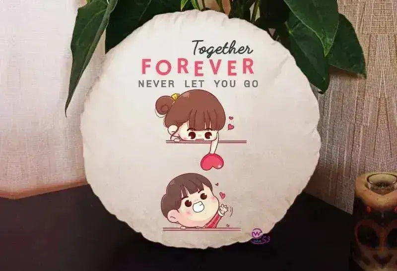 Round Cushion - Valentine's Day-2 - WE PRINT