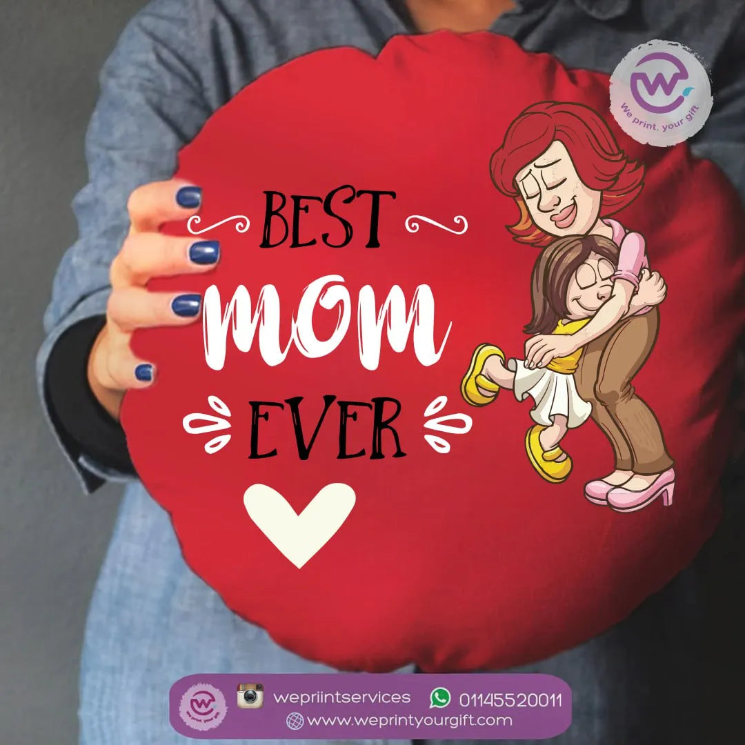 Round Pillow-Mother’s Day - WE PRINT