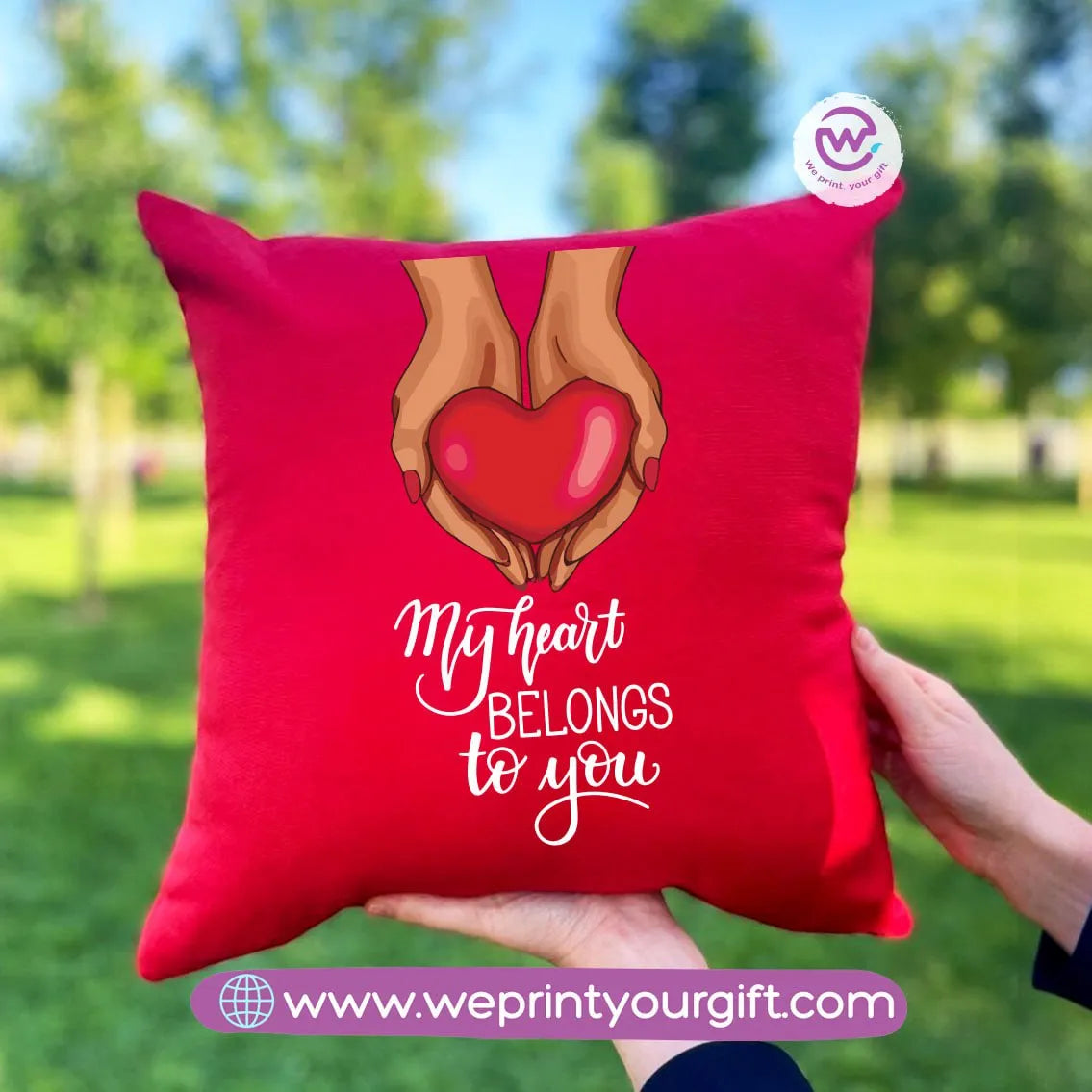 Square Cushion - Love quotes - WE PRINT