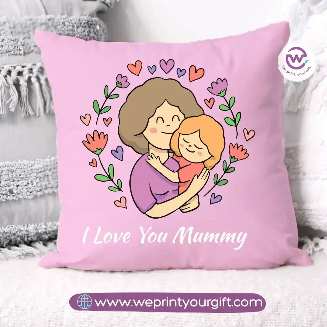Square Cushion-Mom - WE PRINT