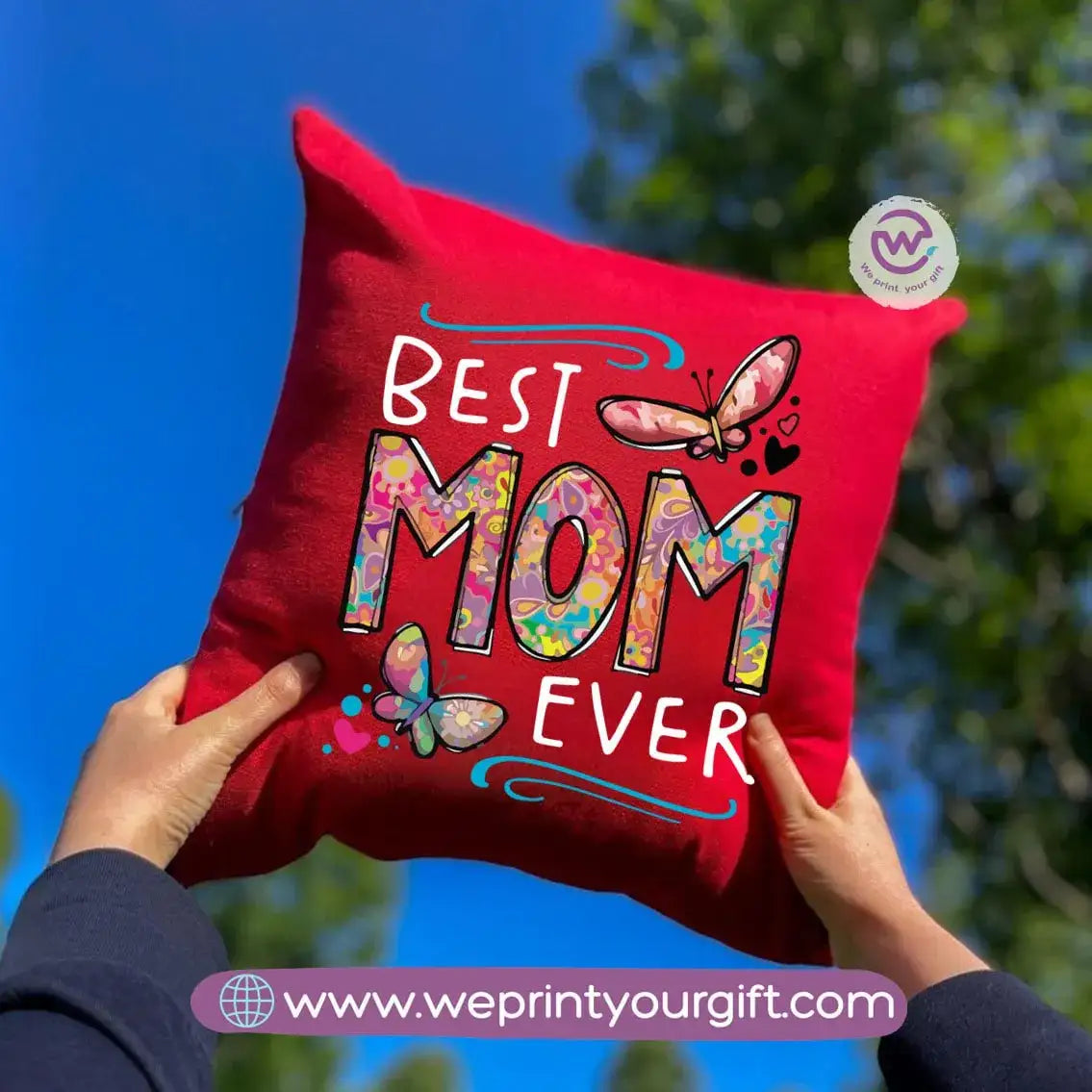 Square Cushion - Mother - WE PRINT