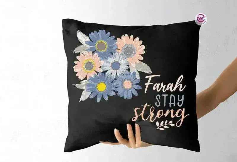 Square Cushion- Motivational Quotes
