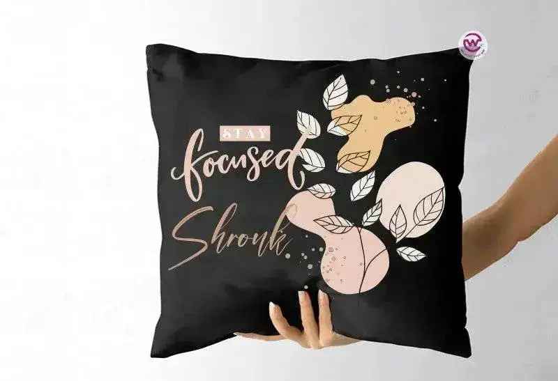 Square Cushion- Motivational Quotes