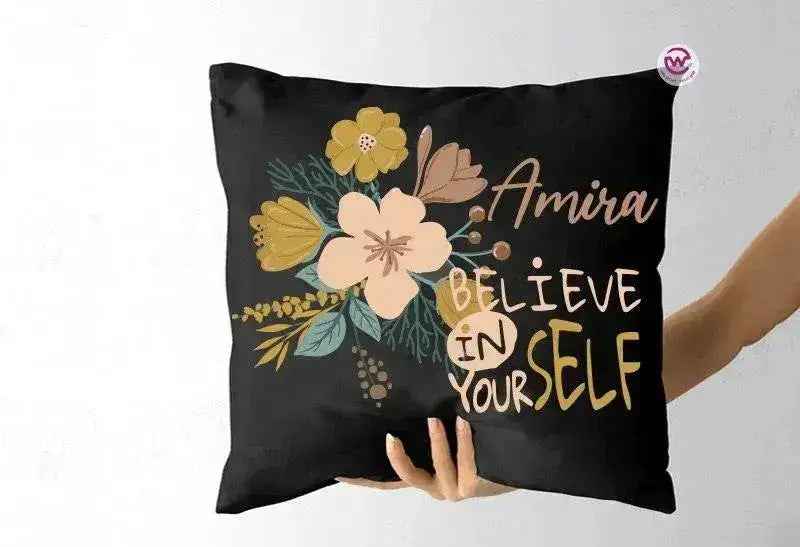 Square Cushion- Motivational Quotes