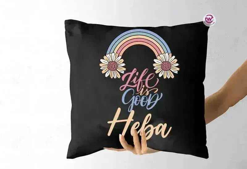 Square Cushion- Motivational Quotes
