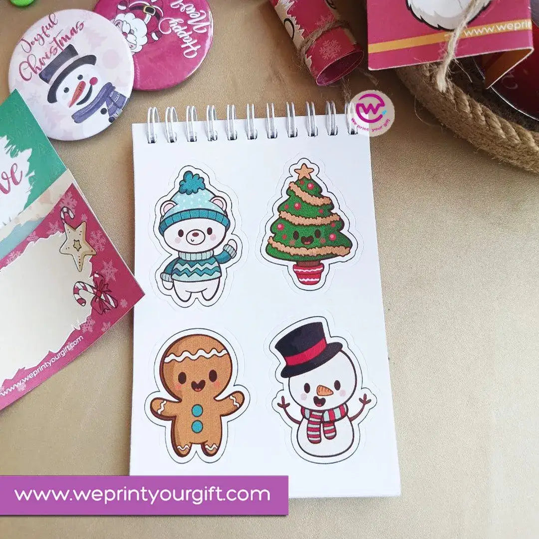 Sticker Book-Christmas - WE PRINT