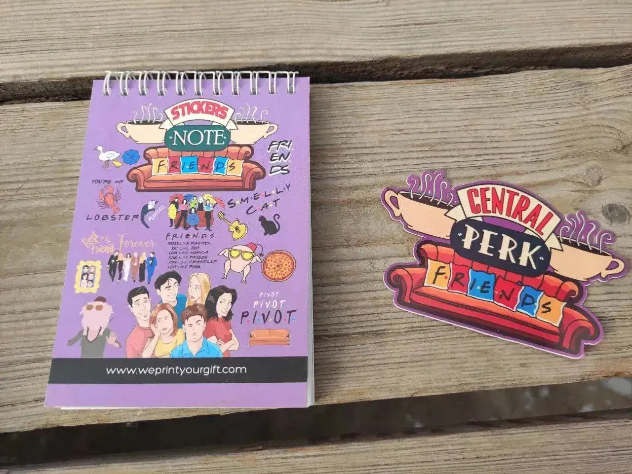 Sticker- Book- Friends - WE PRINT