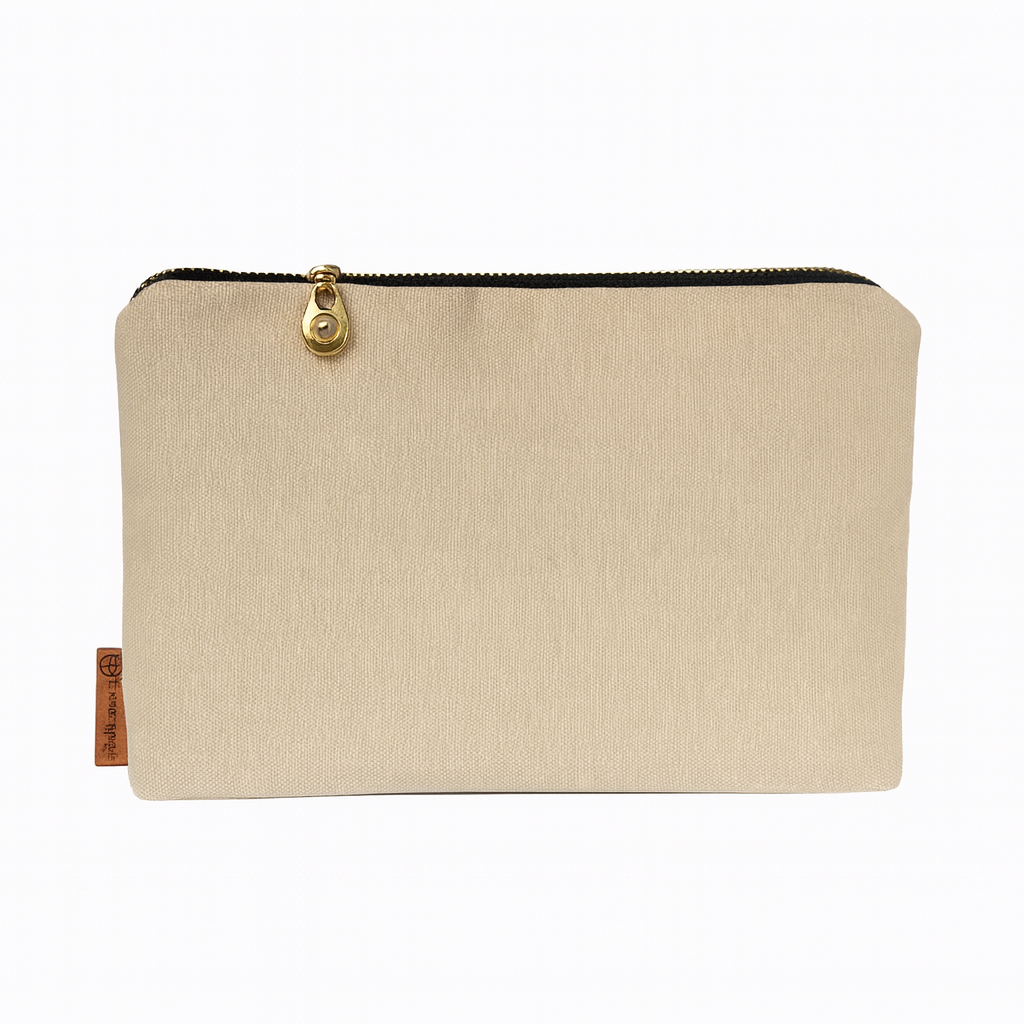 حقيبة مكياج وحقيبة قماشية - بدون بطانة داخلية - اشترِ 2 واحصل على 1 مجانًا