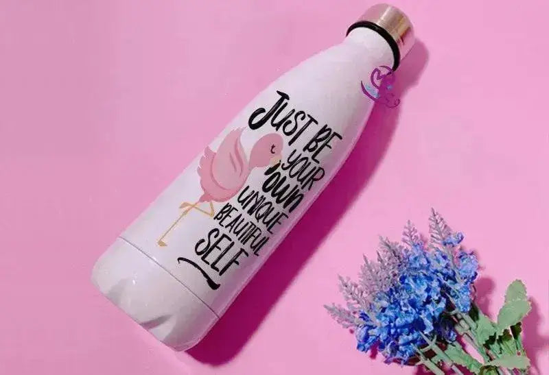Thermal bottle & Flask -Flamingos - WE PRINT