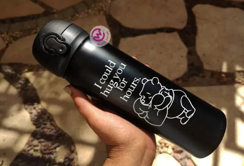 Thermal Mug With Lock ( Engrave ) - Valentine's Day - WE PRINT