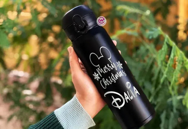 Thermal Mug with Lock-Engraved-Christmas designs - WE PRINT