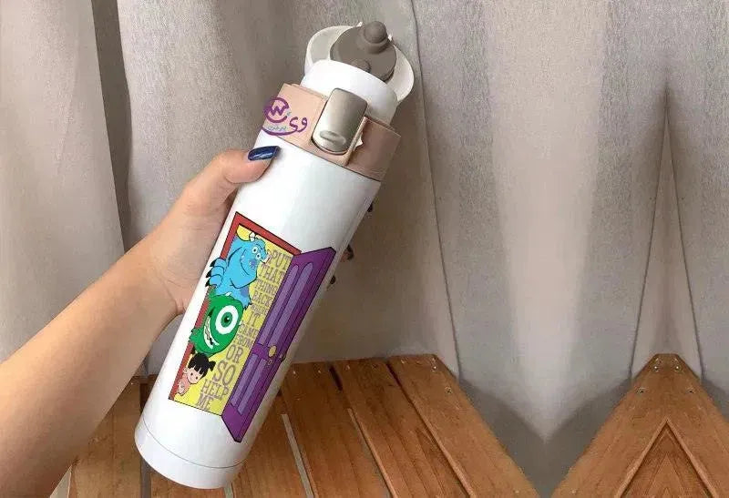 Thermal Mug with lock - Slim Shape -Monsters, Inc. - WE PRINT