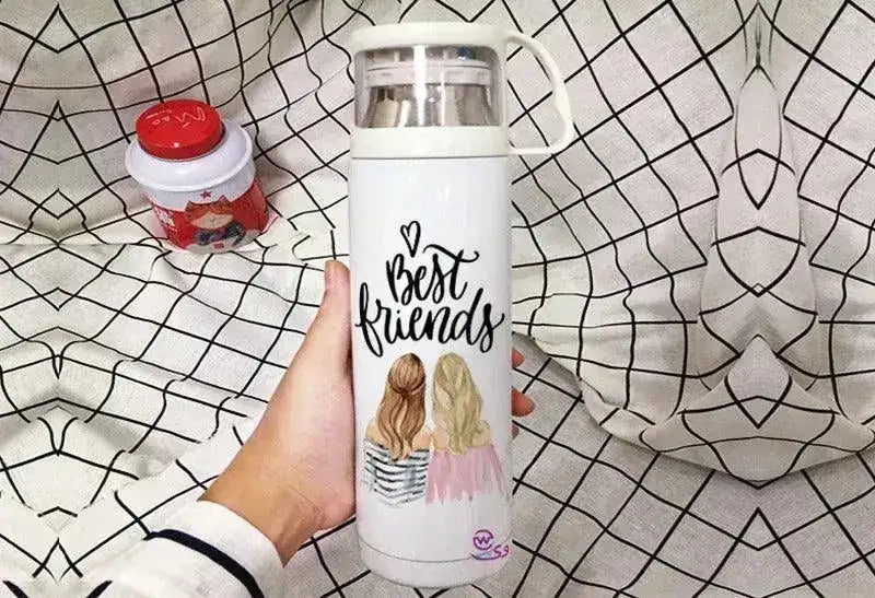 Thermal Thermos With Cup -Stainless Steel - Friends - WE PRINT