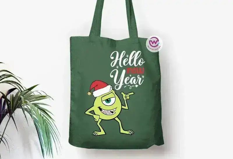 Tote Bag - Christmas- Monster inc. - WE PRINT