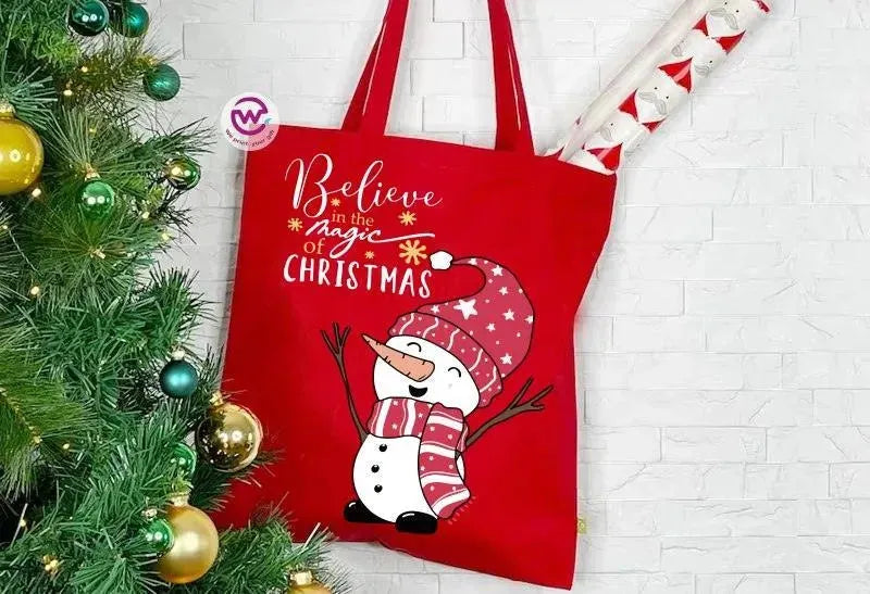 Tote Bag -Merrry Christmas-2024 - WE PRINT