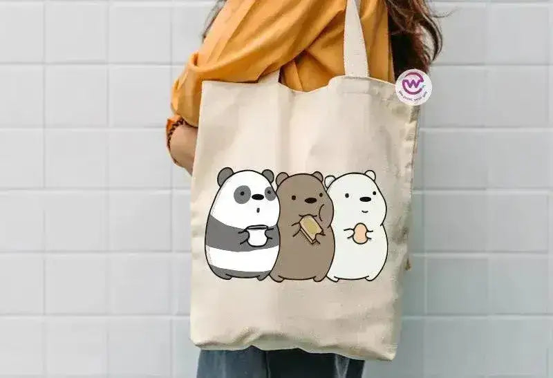 Tote Bag -Three Bears - WE PRINT