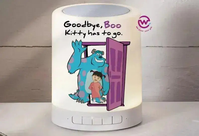 Touch-Lamp speaker- Monster INC.-A - WE PRINT