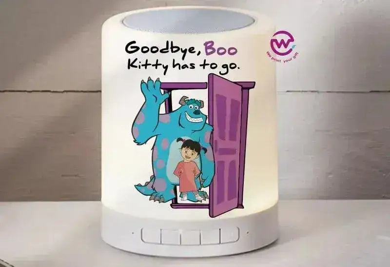 Touch-Lamp speaker- Monster INC.-A - WE PRINT