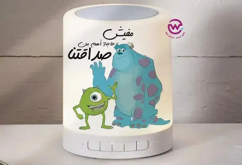 Touch-Lamp speaker- Monster INC.-B - WE PRINT