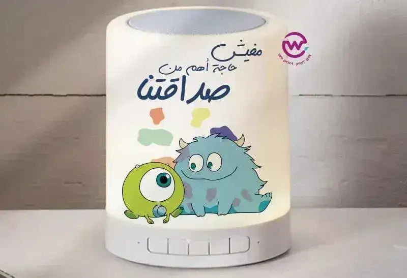 Touch-Lamp speaker- Monster INC.-B - WE PRINT