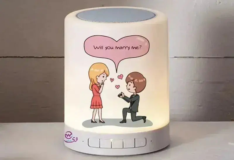 Touch-Lamp speaker- Valentine's Day-1 - WE PRINT