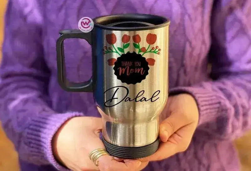 Travel Mug - Silver - Mother's Day - WE PRINT