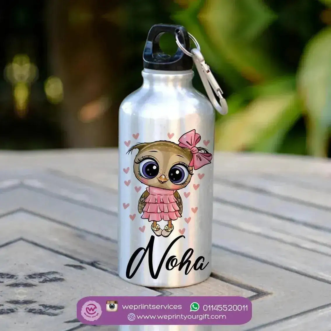 Water Bottle flask-Aluminium -kawaii-A - WE PRINT