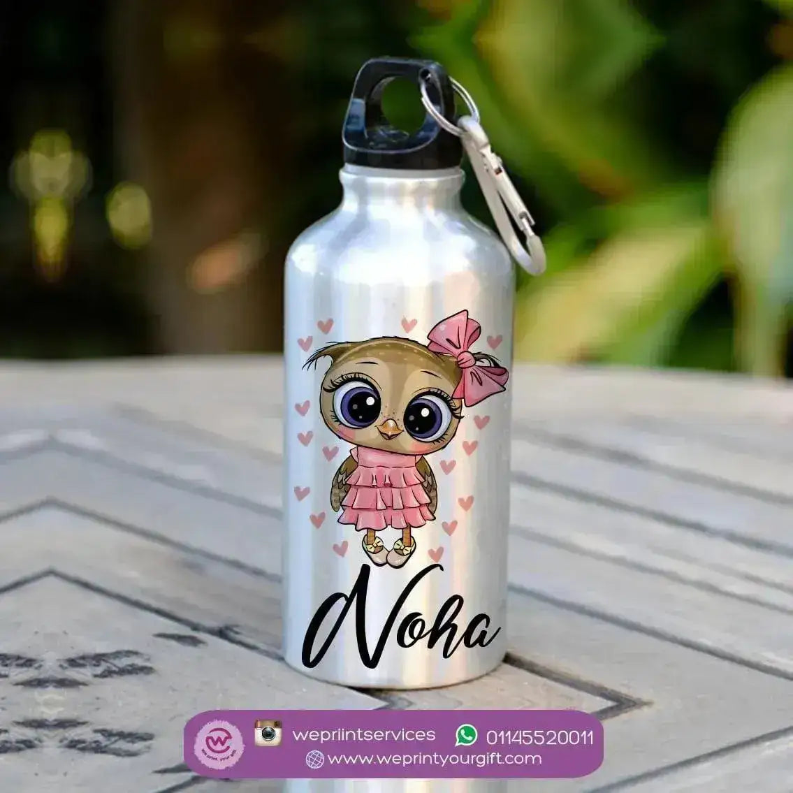 Water Bottle flask-Aluminium -kawaii-A - WE PRINT