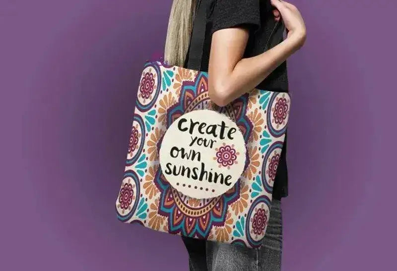 Waterproof Tote Bag - Motivation - WE PRINT