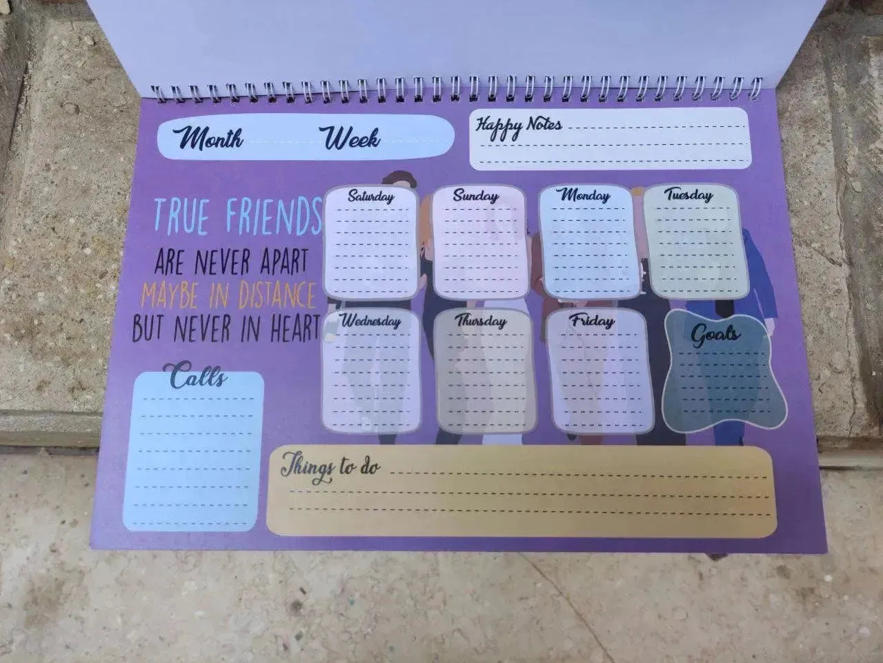 Weekly Planner - Friends Series - WE PRINT