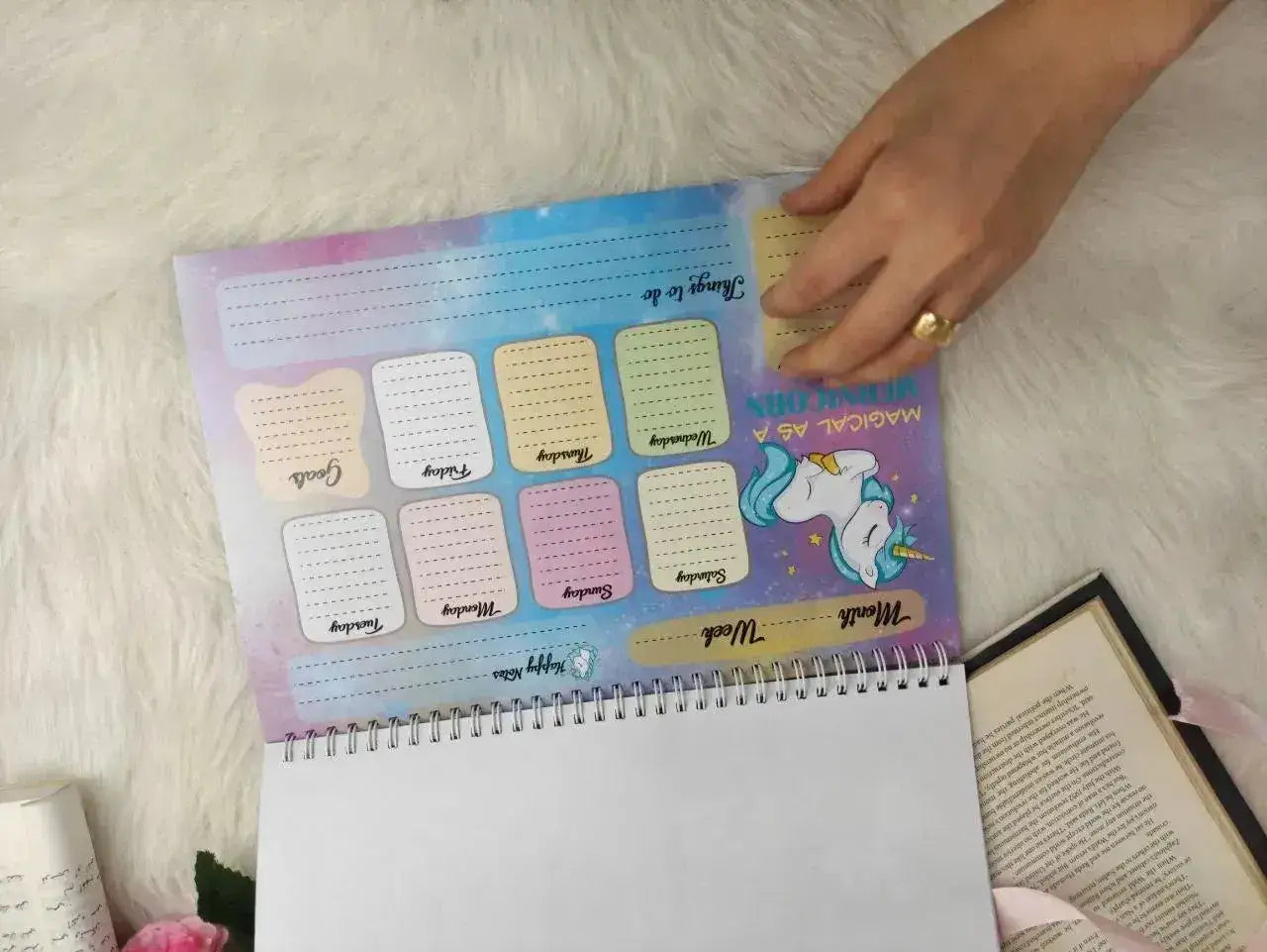 Weekly Planner - Unicorn - WE PRINT