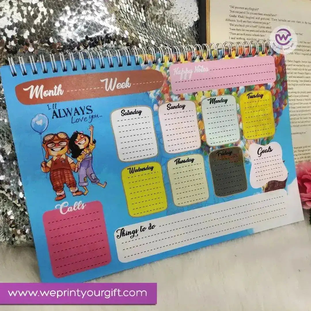 Weekly Planner - Up - WE PRINT