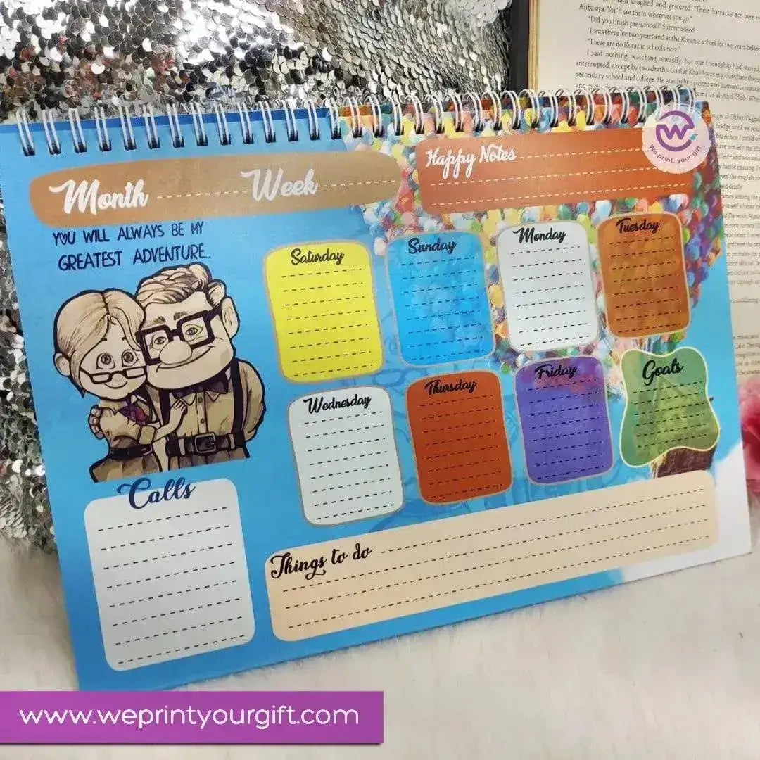 Weekly Planner - Up - WE PRINT