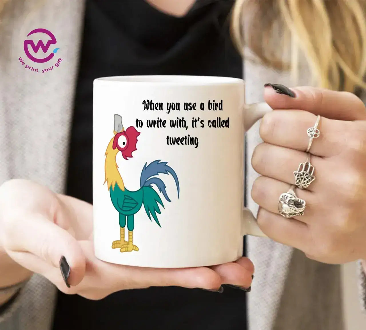 White Mug- Moana - WE PRINT