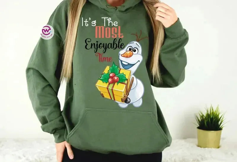 Winter hoodie-Christmas - WE PRINT