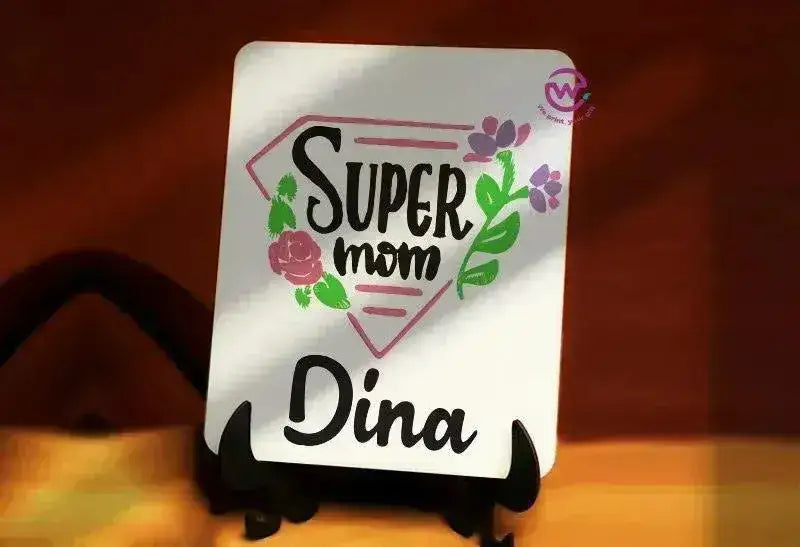 Wooden Desk photo Frame -Mother's Day - WE PRINT