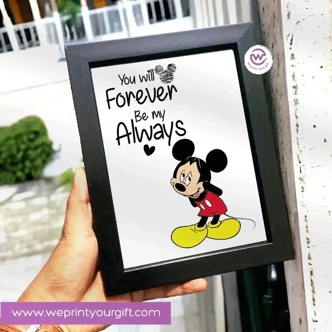 Wooden Photo Frame-Disney - WE PRINT