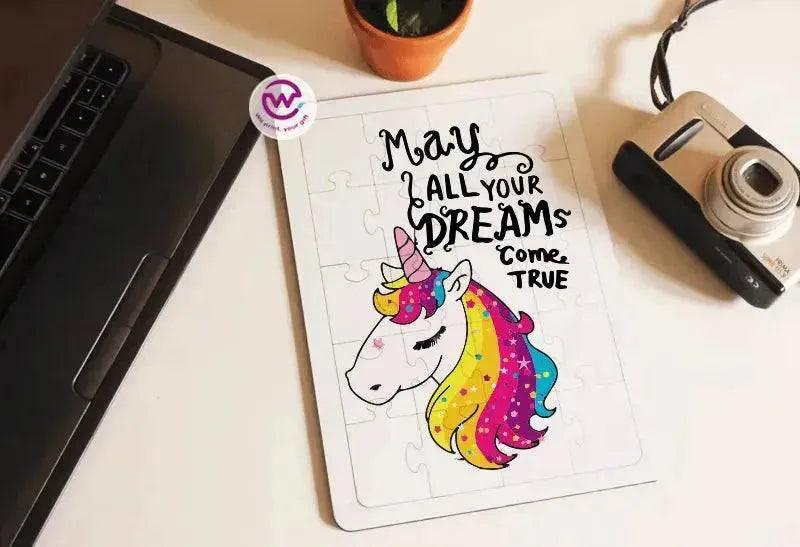 Wooden Puzzle-A - WE PRINT