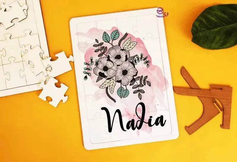 Wooden Puzzle -Names-B - WE PRINT