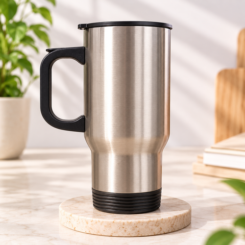 Travel Mug - silver
