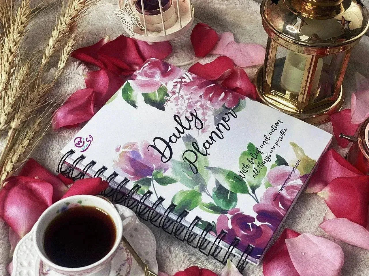 Daily planner-Blooming Flowers