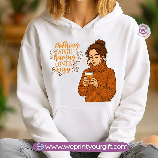 Retro Vibes Hoodie – Cotton Melton Unisex