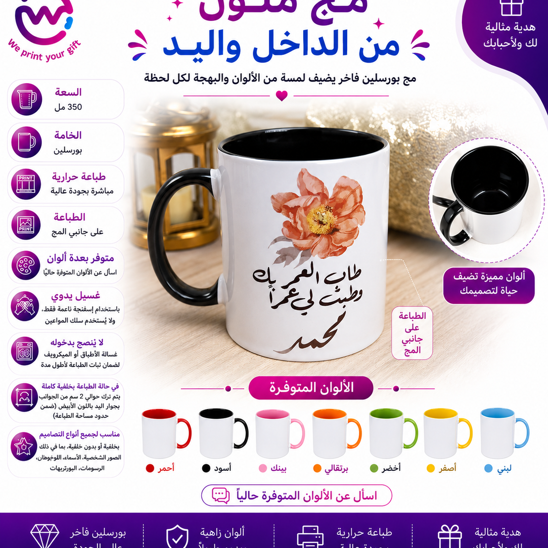 صور مواصفات المجات السيراميك