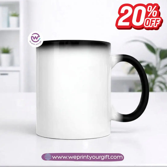 Magic Color-Changing Mug - Ramadan Offer - 20% Discount - WE PRINT