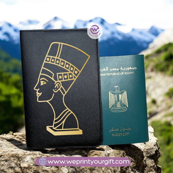 Egyptian Pharaonic Passport Cover – Artistic Travel Edition