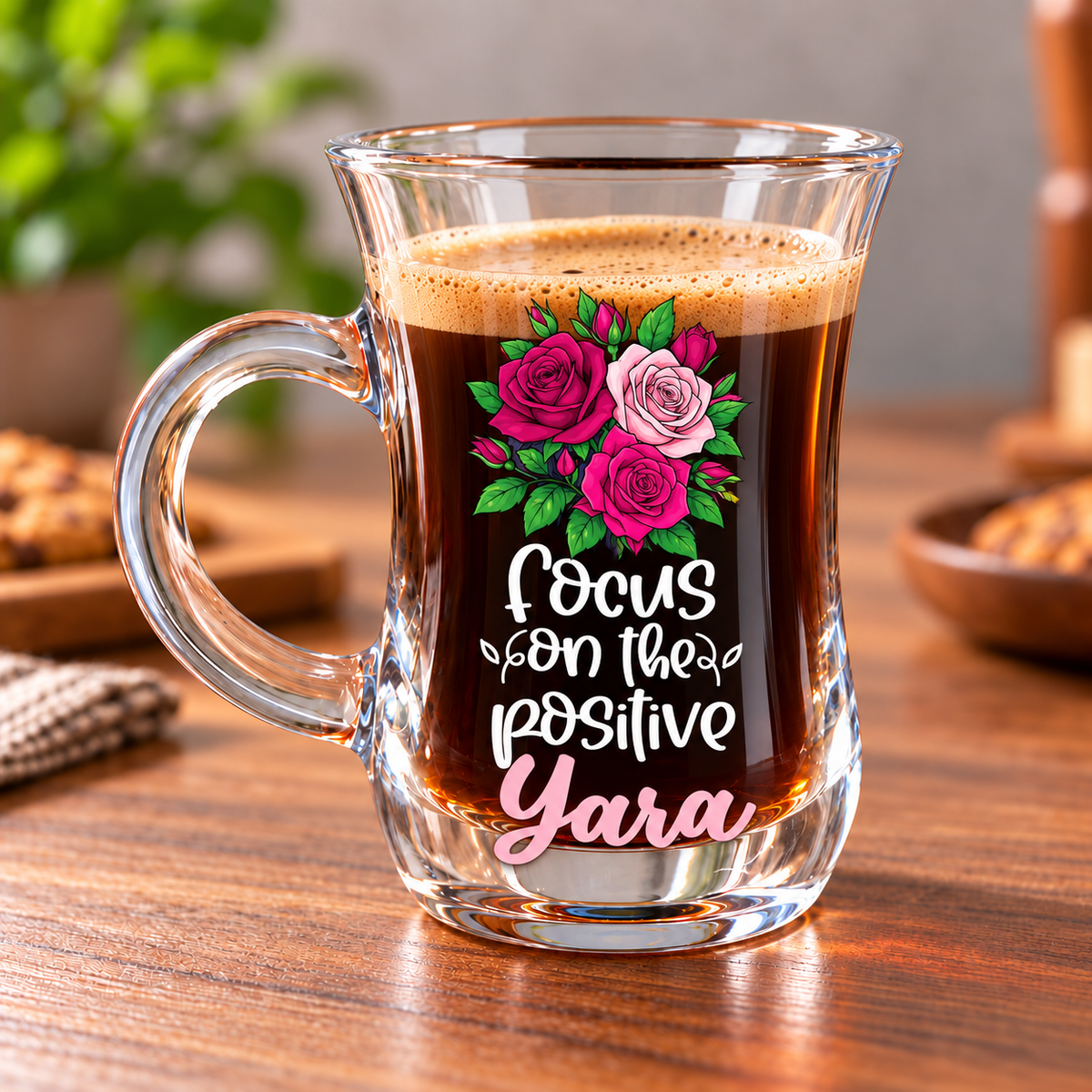Glass Espresso Coffee Cups – Digital Art Designs & Creative Coffee Gifts