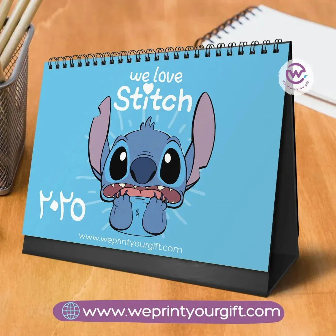 2025 calendar- Stitch - WE PRINT