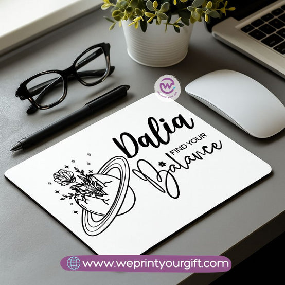One Line Art Mouse Pad – Minimalist Artistic Desk Style