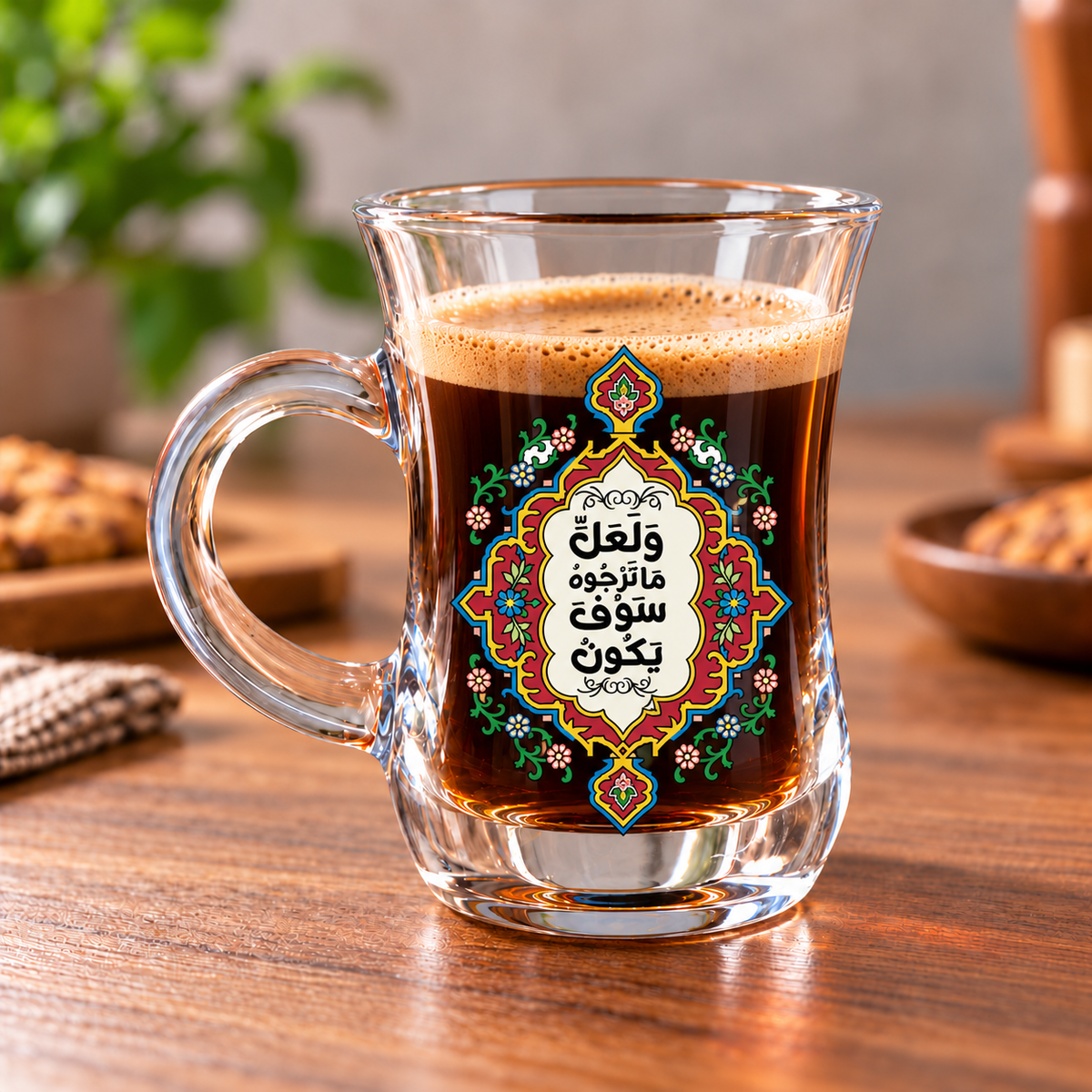 Glass Espresso Coffee Cups – Motivational Quotes & Inspirational Designs